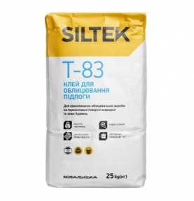 SILTEK Т-83/25кг Клей для облицювання підлоги (пал.54 шт.)