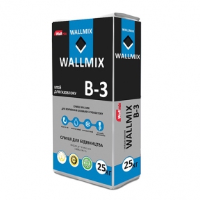 Wallmix B-3 Клей для газоблоку, 25 кг (48)