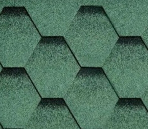 Бітумна черепиця Nexler Трапеція 800мм зелений (3м2/пак)