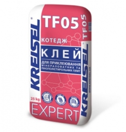 Kreisel EXPERT TF05 Суміш д/ прикл. мінераловатних та пінополістирольних плит Котедж 25 кг 