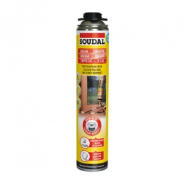 Піна монтажна  SOUDAL  750 мл. пістолет ЗИМА