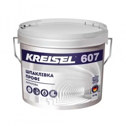 Kreisel 607 Шпаклівка Профі акрилова (відро 16 кг)