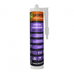 Герметик акрил санітар. білий LACRYSIL 0,28кг